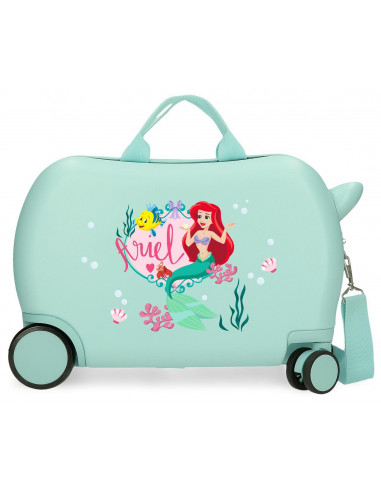 4481024 ABS ROLLING SUITCASE 4W.( 2MULTI.) 45CM. PRINCESS CE